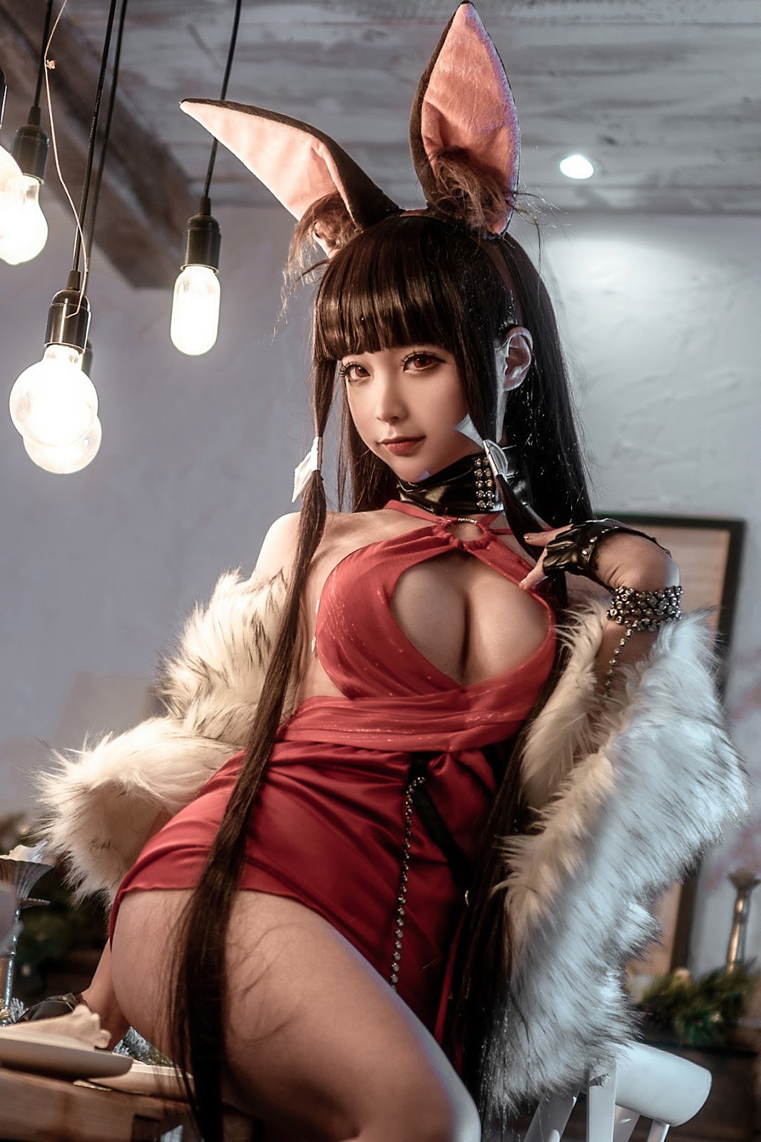 Cosplay 蠢沫沫 Chunmomo 碧蓝航线 赤城 10
