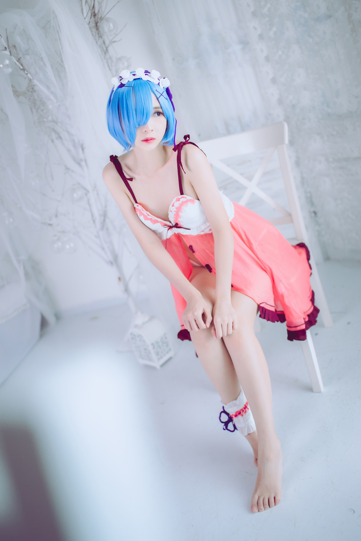 Cosplay 疯猫ss 蕾姆 22