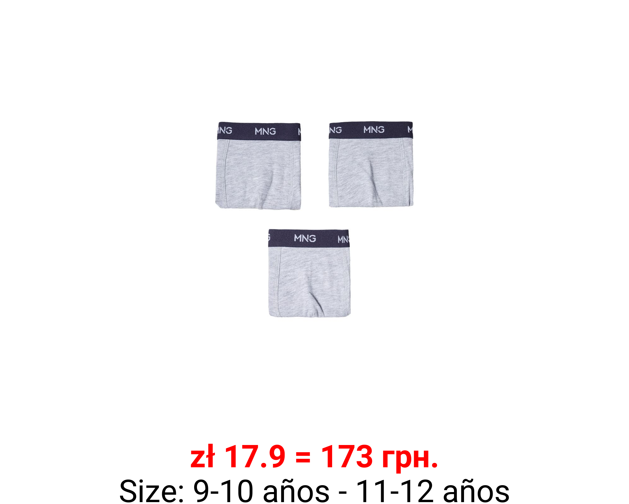 Pack 3 bóxers combinados