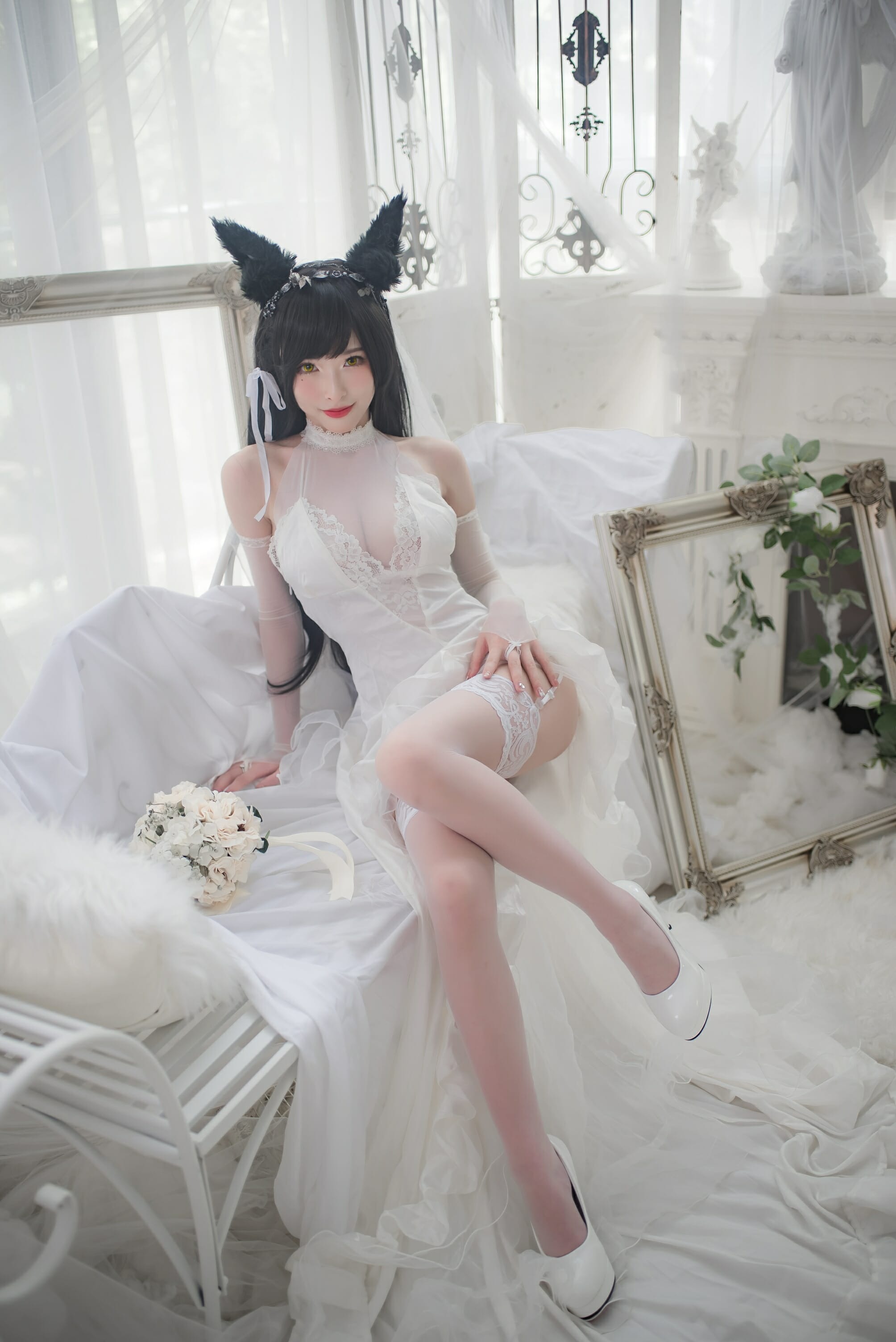 清水由乃-爱宕婚纱[49P1V] 9