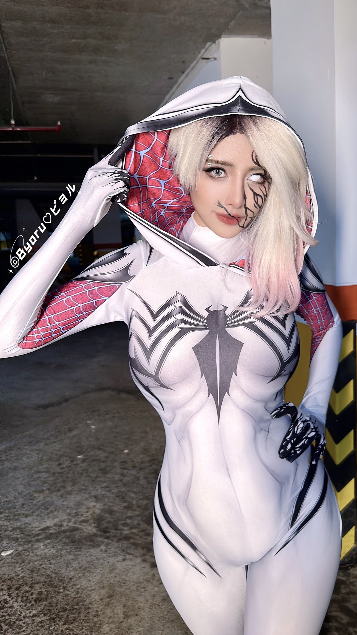 Cosplay 日本性感萝莉Byoru Anti Gwenom 44
