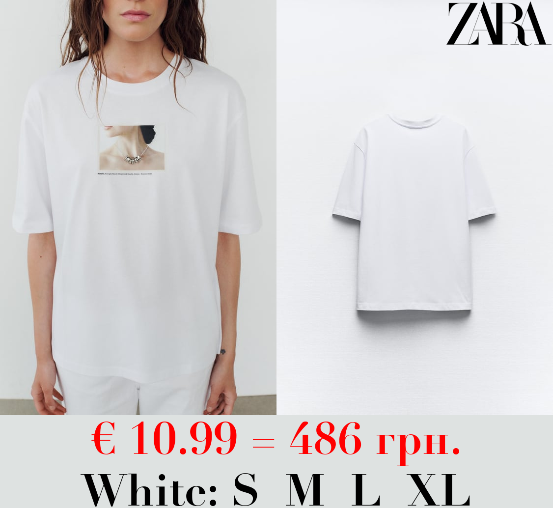 NECKLACE PRINT T-SHIRT