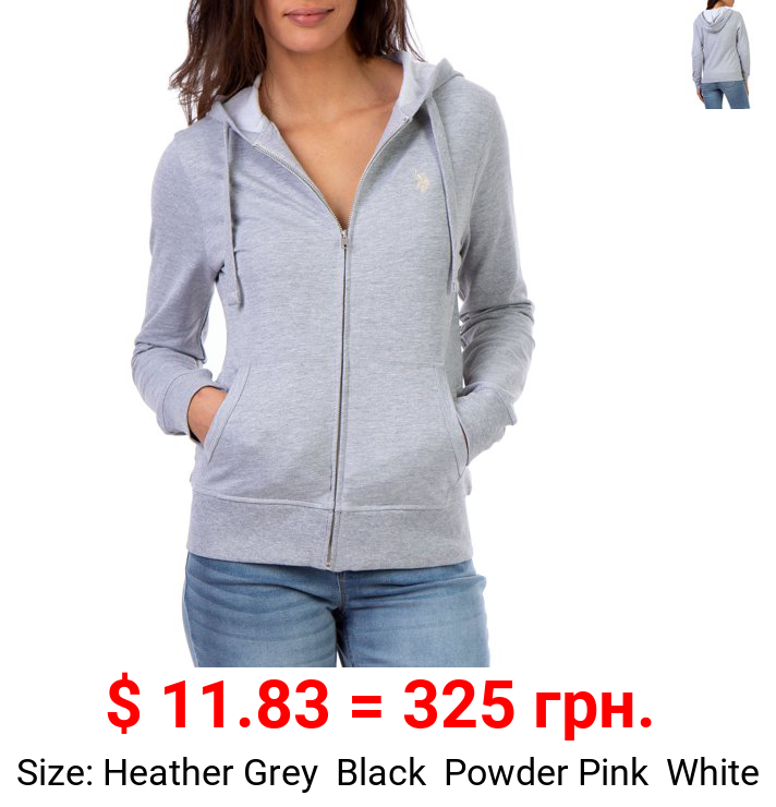 U.S. Polo Assn. French Terry Hooded Zip Up Women's