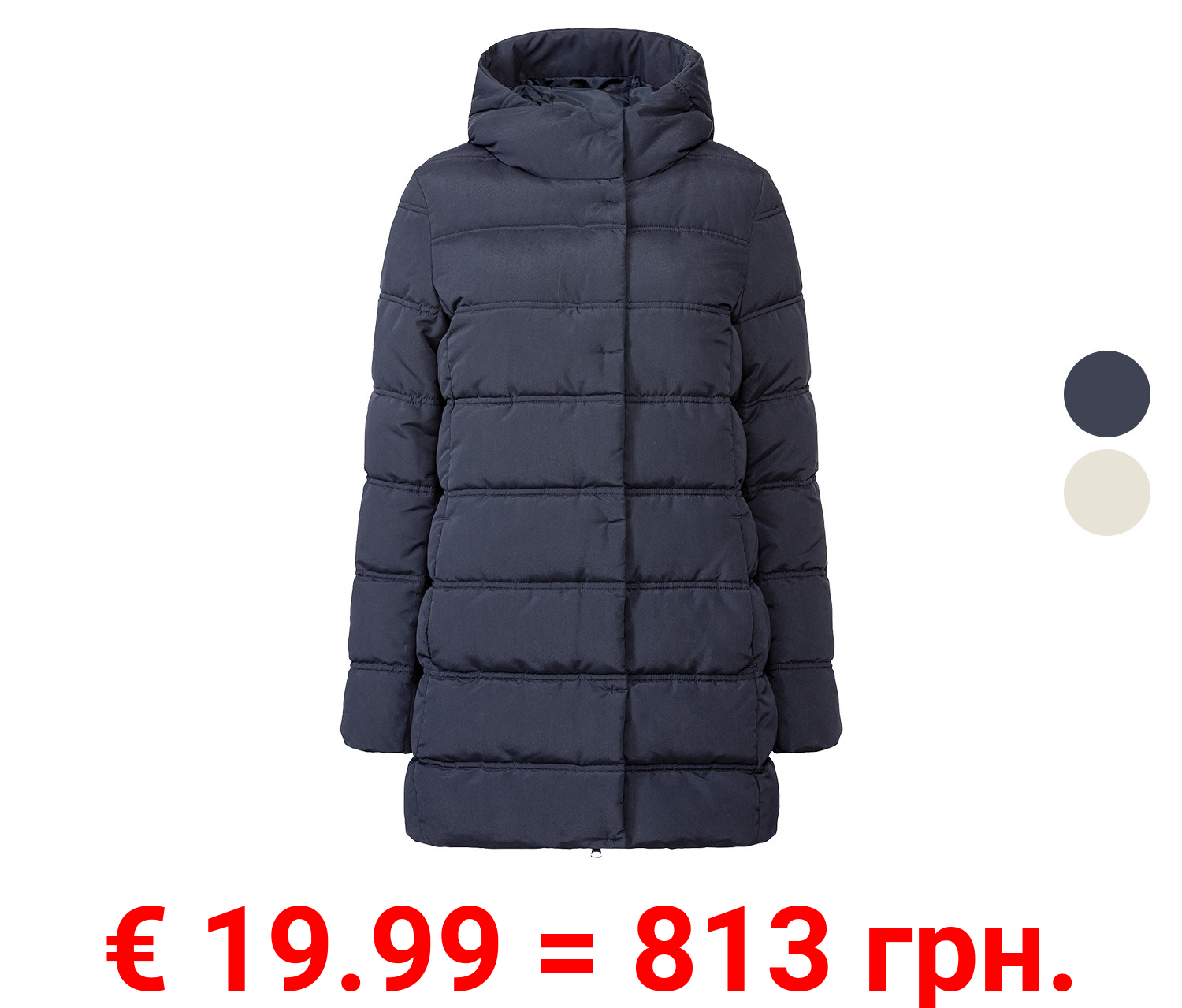 esmara® Damen Thermo-Steppmantel, windabweisend