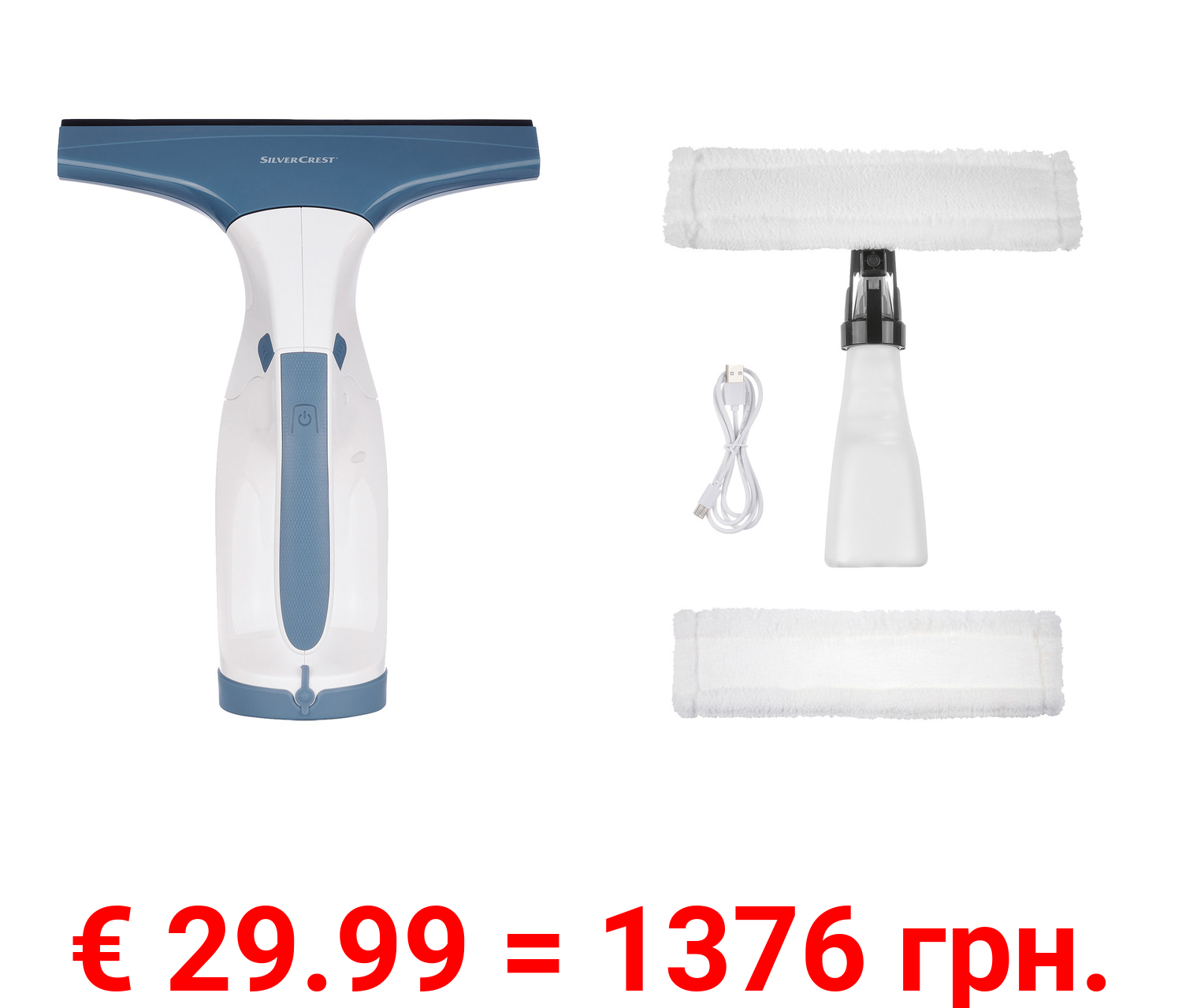 SILVERCREST® Akku-Fenstersauger »SFR 3.7 D7«, 3,7 V