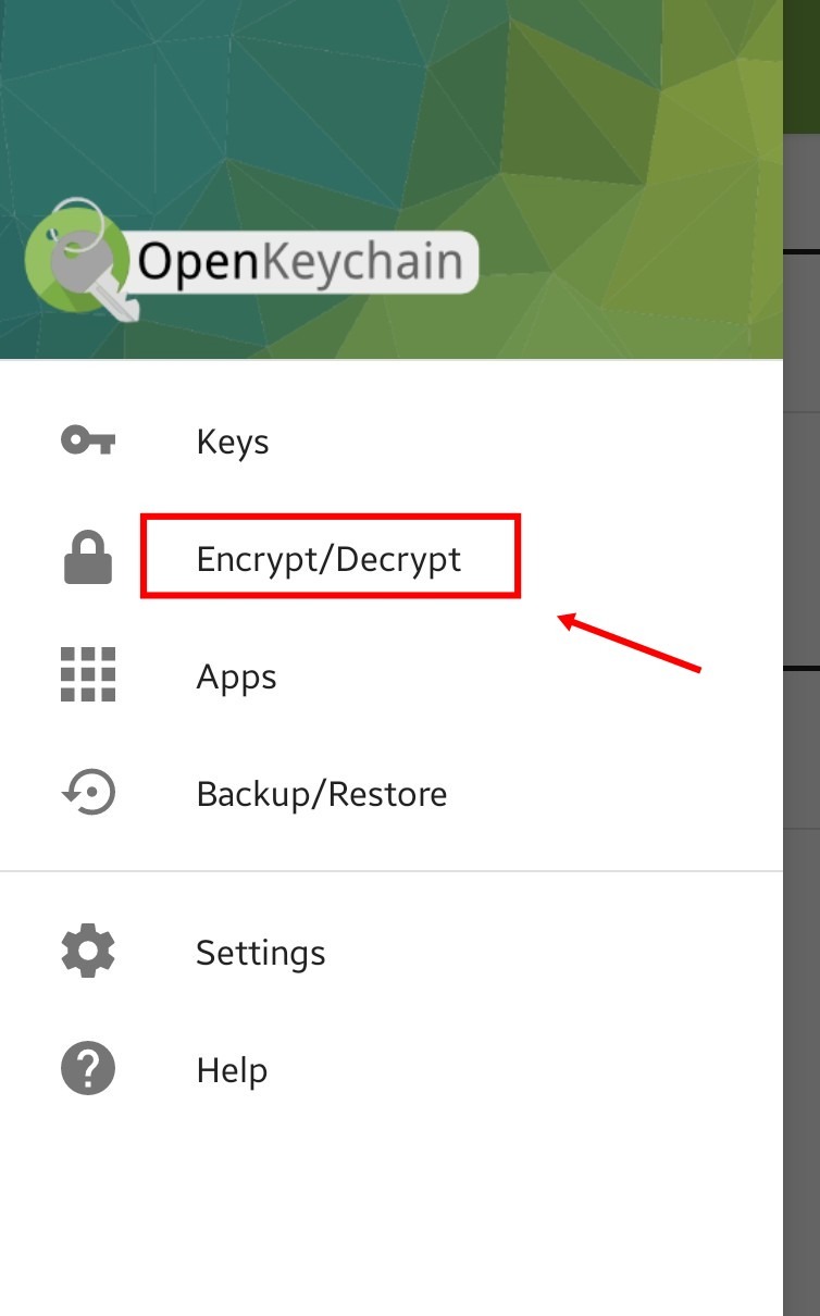 GPG KeyChain Telegraph
