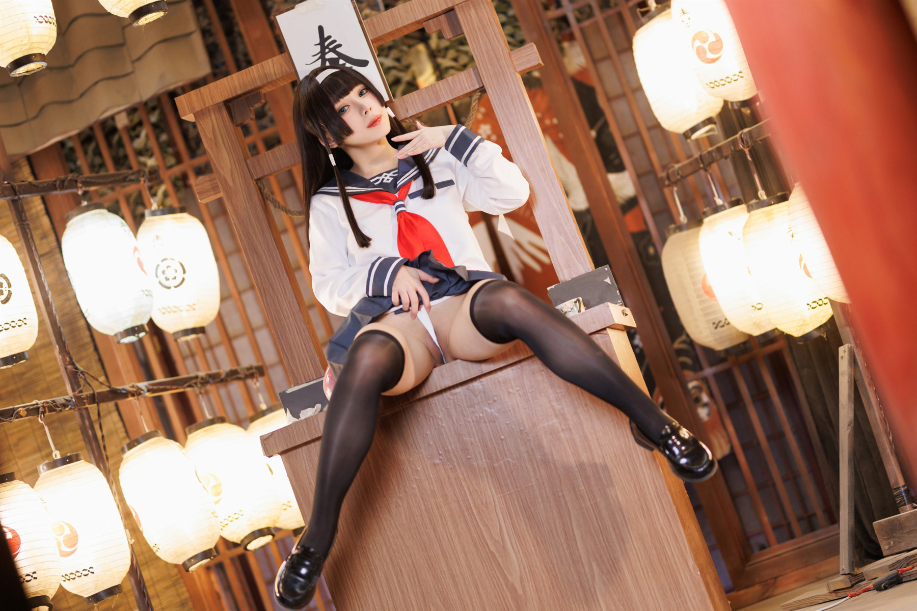 Cosplay 胡桃猫Kurumineko 美少女万华镜 理与迷宫的少女 Set.01 2