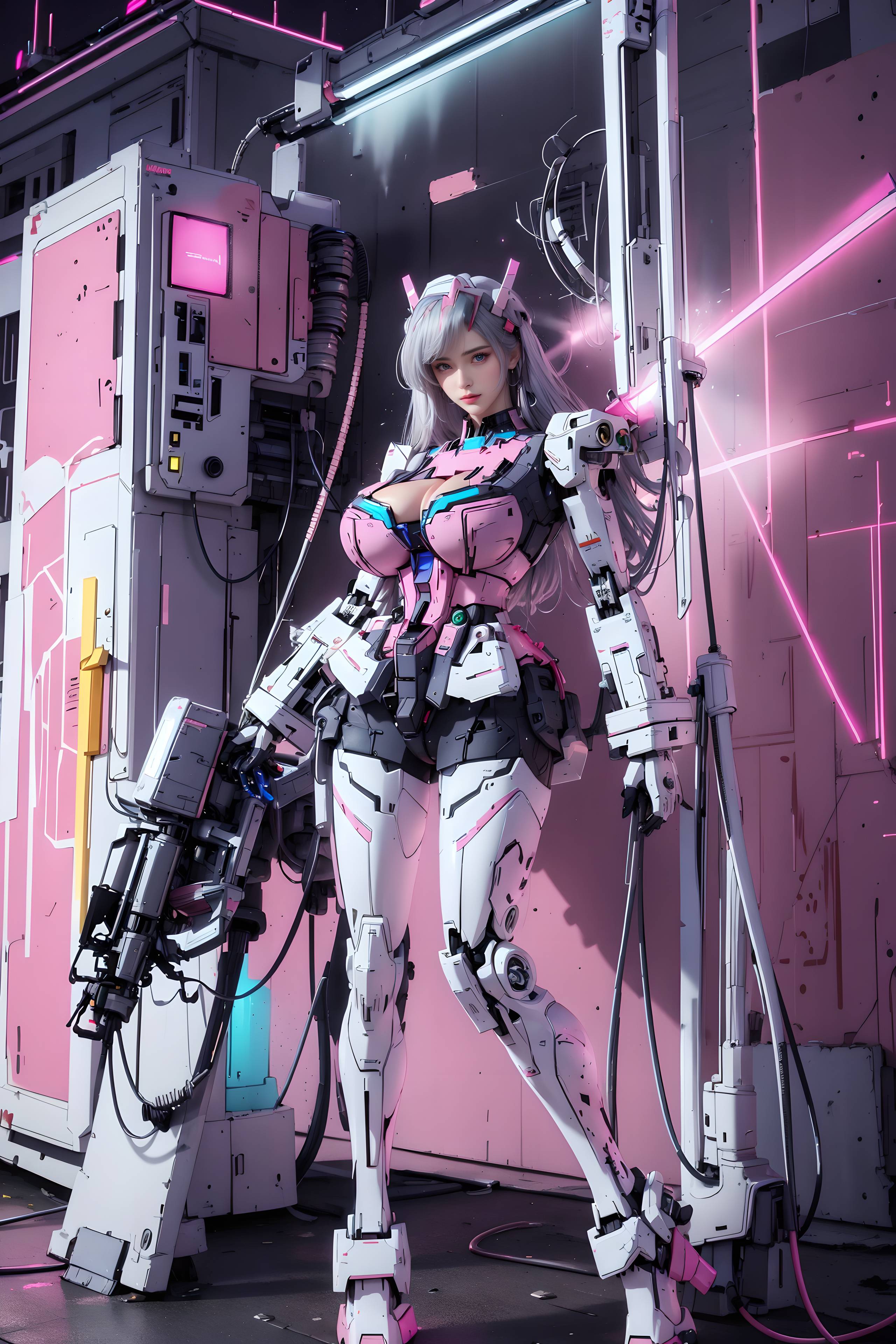图片[15]-粉色高达_机甲少女-六色网