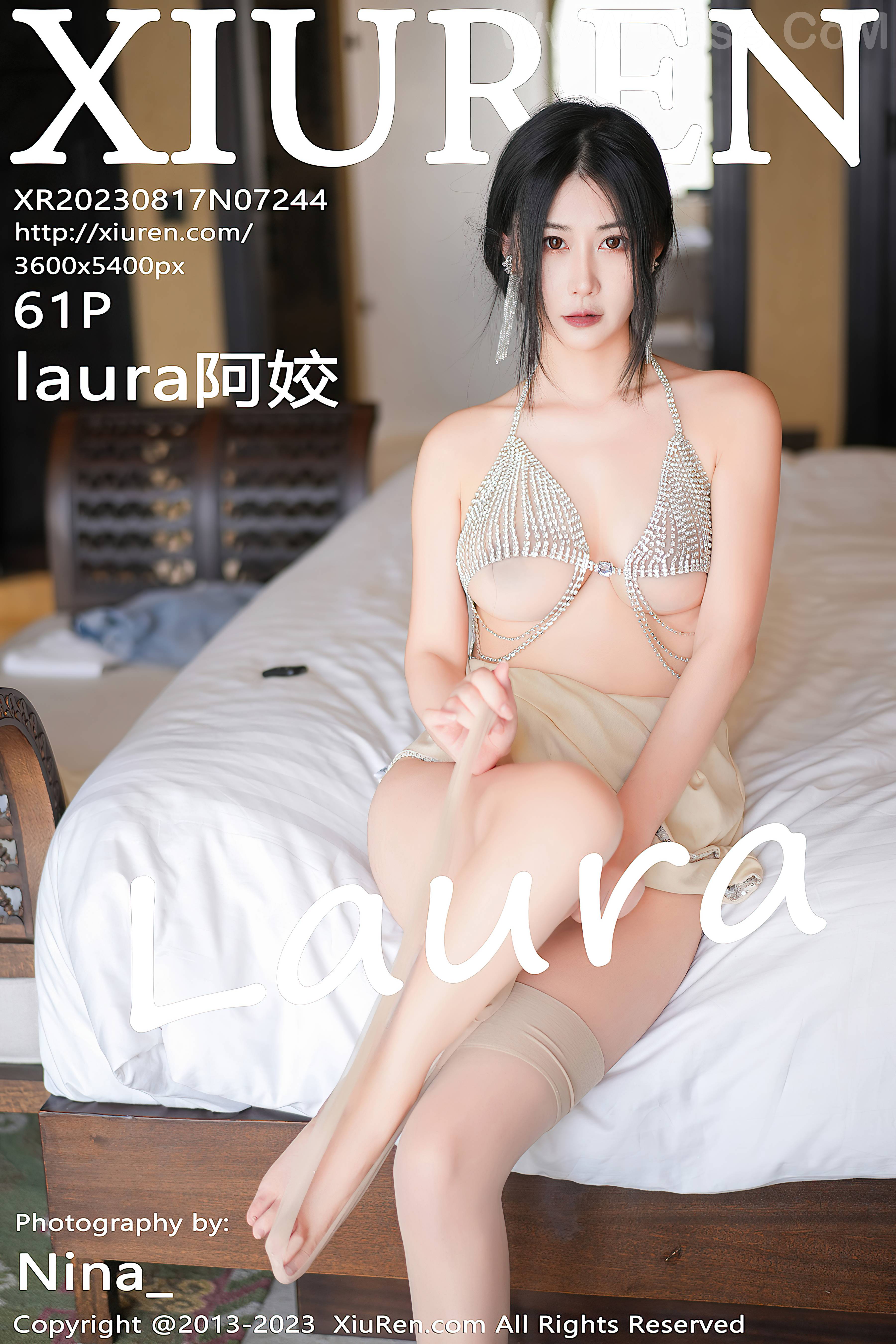[Xiuren秀人网]2023.08.17 NO.7244 laura阿姣[61+1P／494MB]-六色网