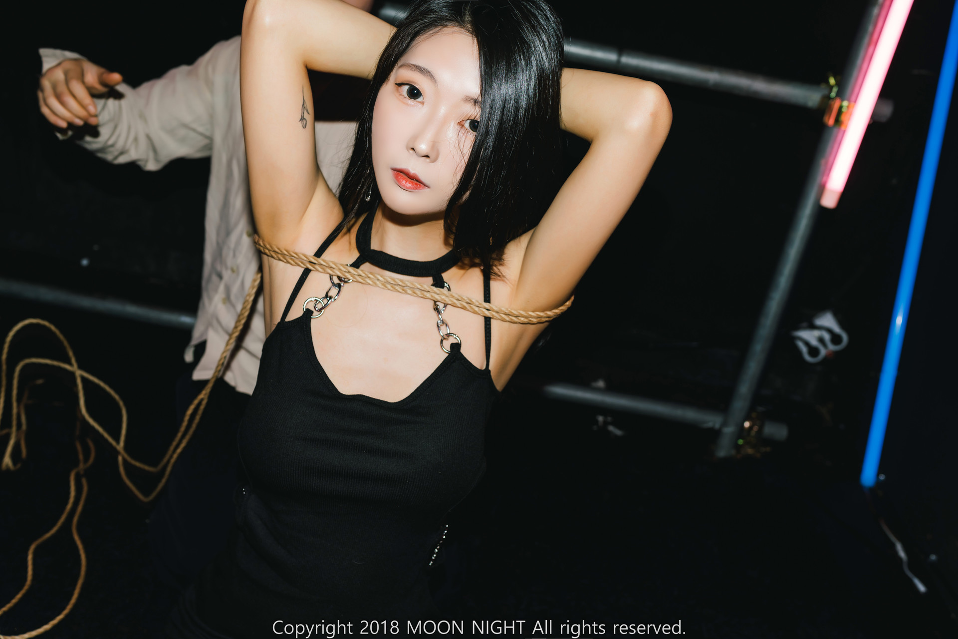 Mona 모나, [Moon Night Snap] SM Club 아트 본디지 (with 마스터) Set.01 1