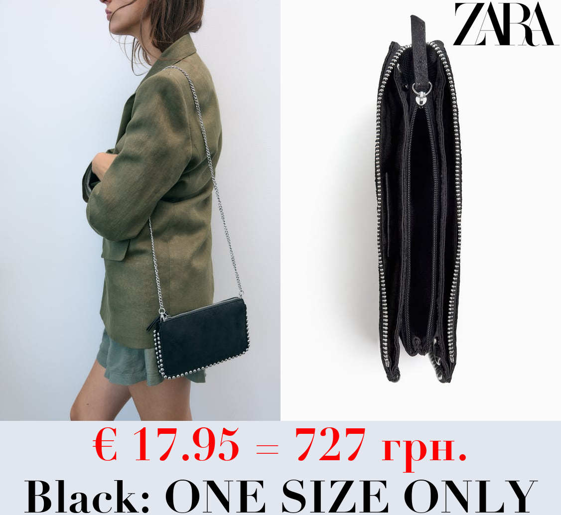 CLUTCH BAG WITH STUDS