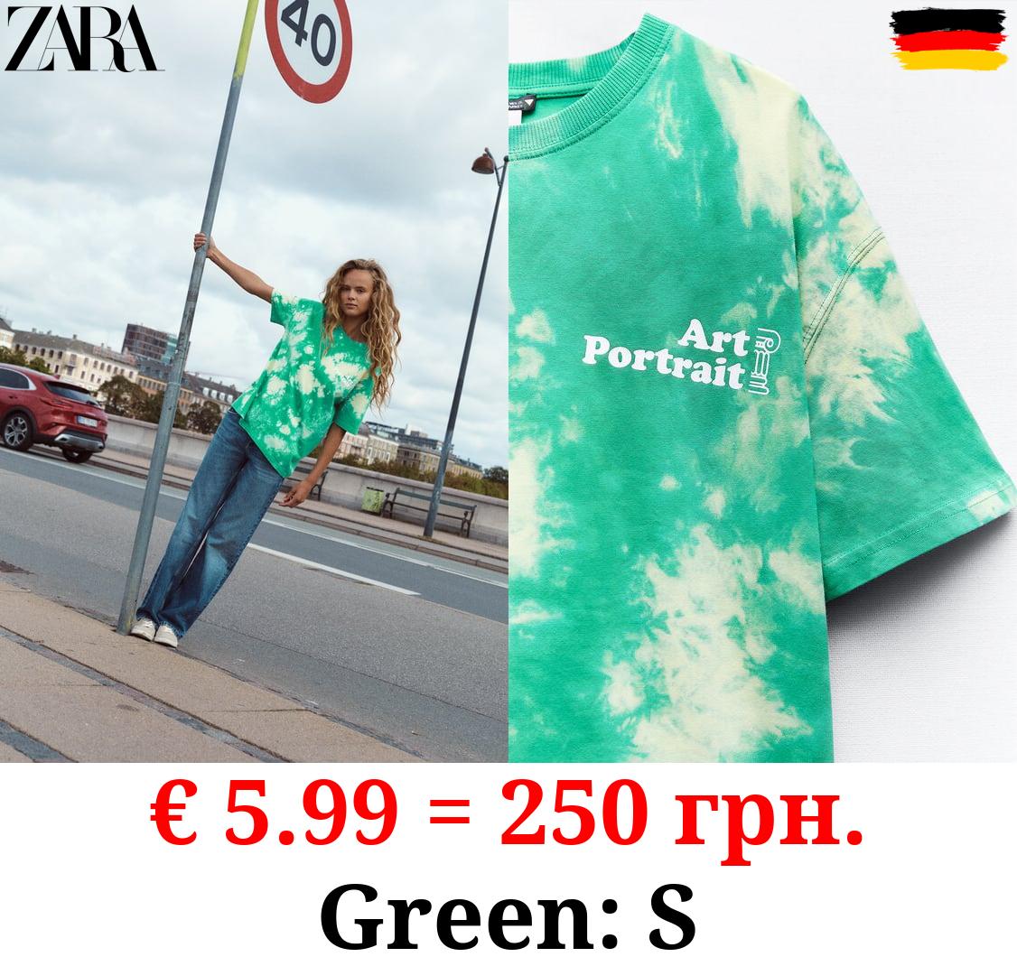 TIE-DYE ROMAN ART T-SHIRT