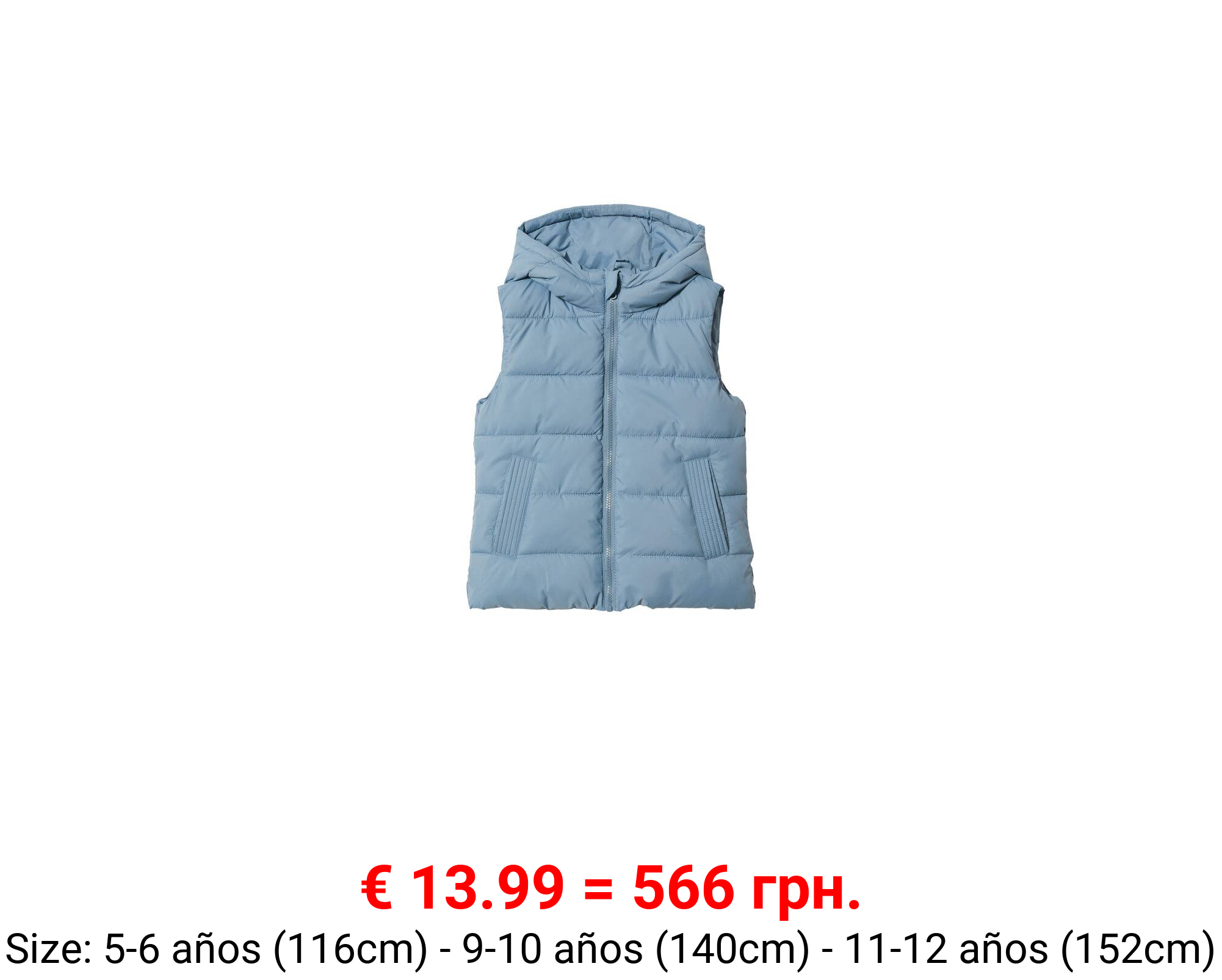 Chaleco acolchado polar