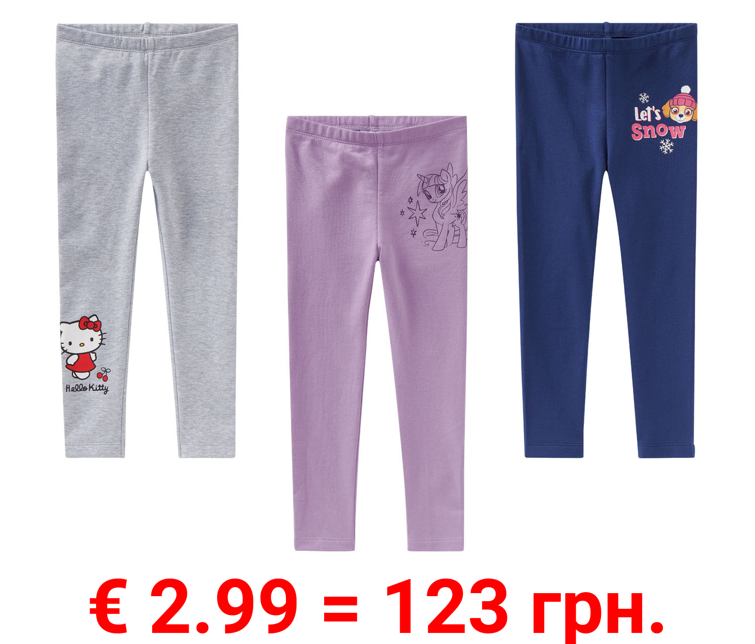 Kleinkinder Mädchen Thermoleggings, wärmend