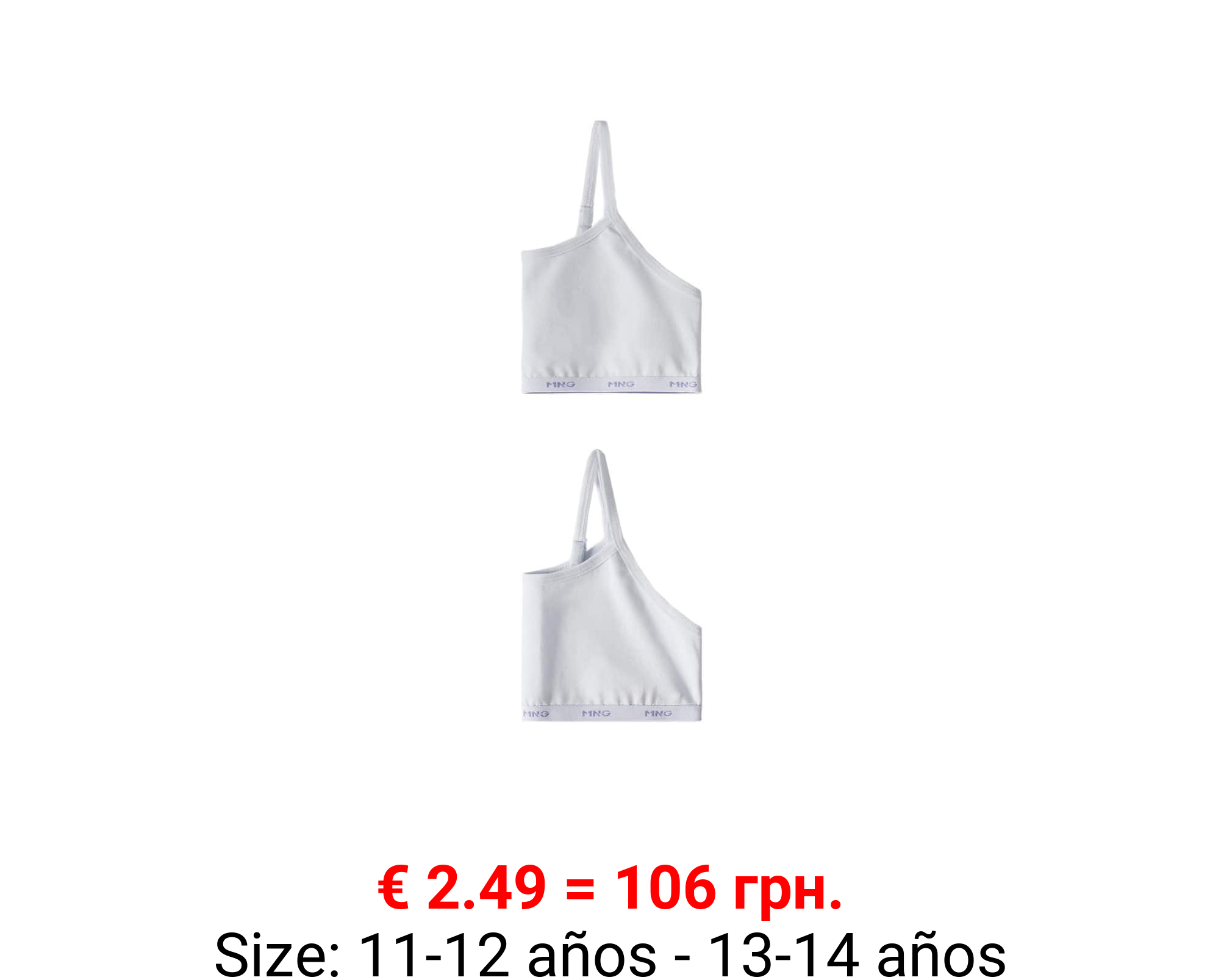 Pack 2 tops algodón