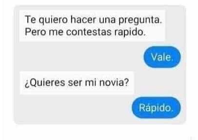 La respuesta rápida