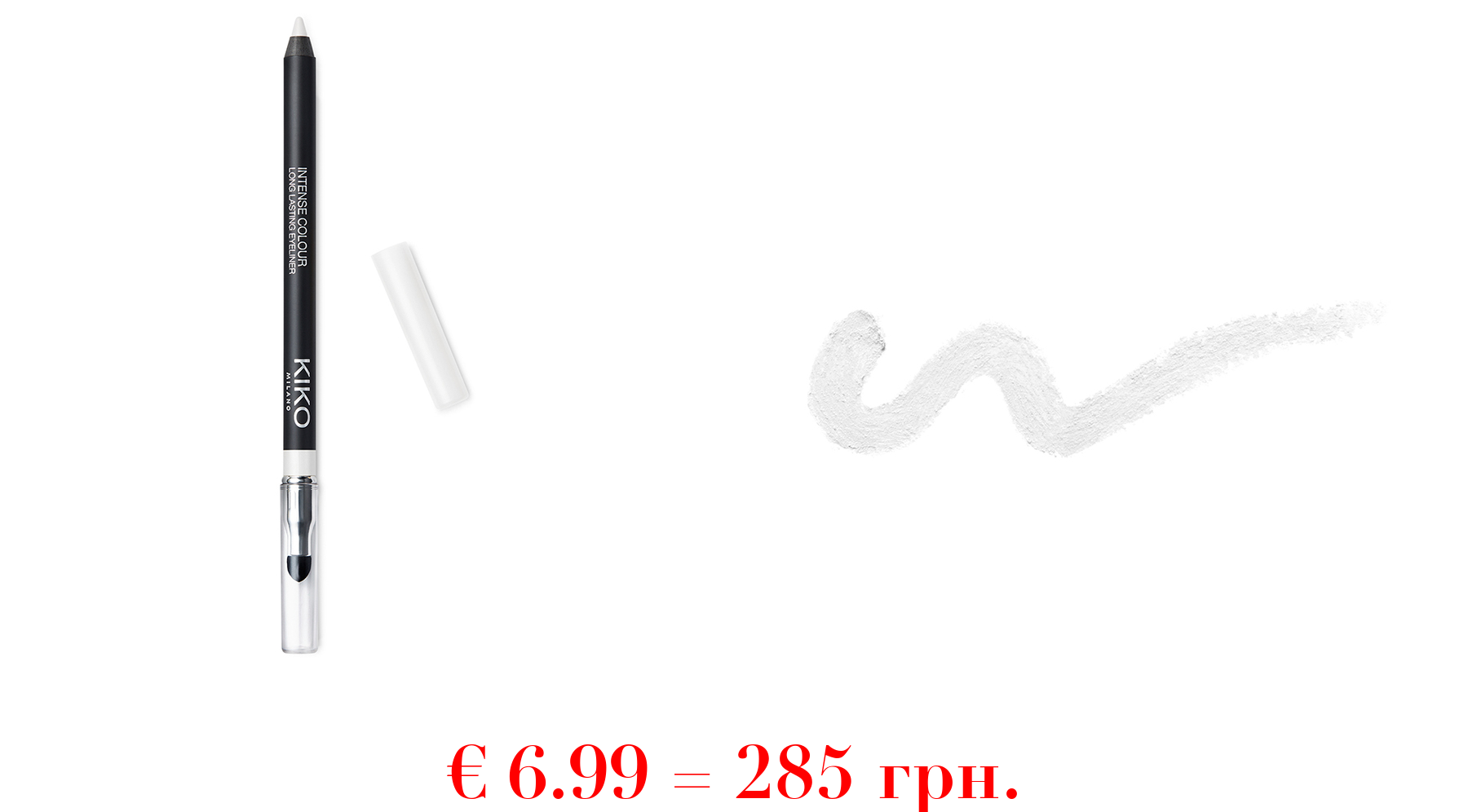 intense colour long lasting eyelinerIntensiver und flüssig gleitender Augenkonturstift zur äußeren Anwendung mit langem Halt