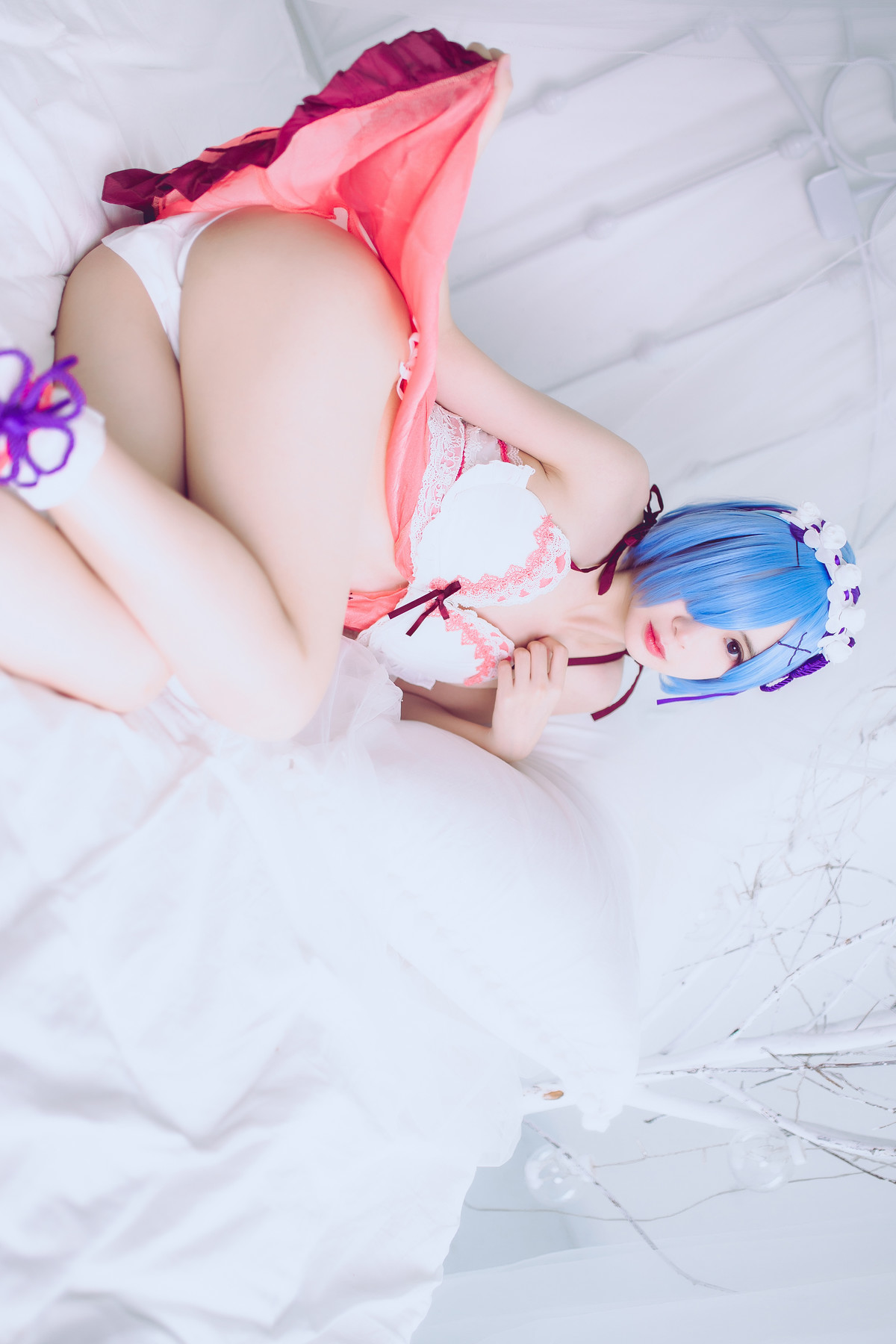Cosplay 疯猫ss 蕾姆 24