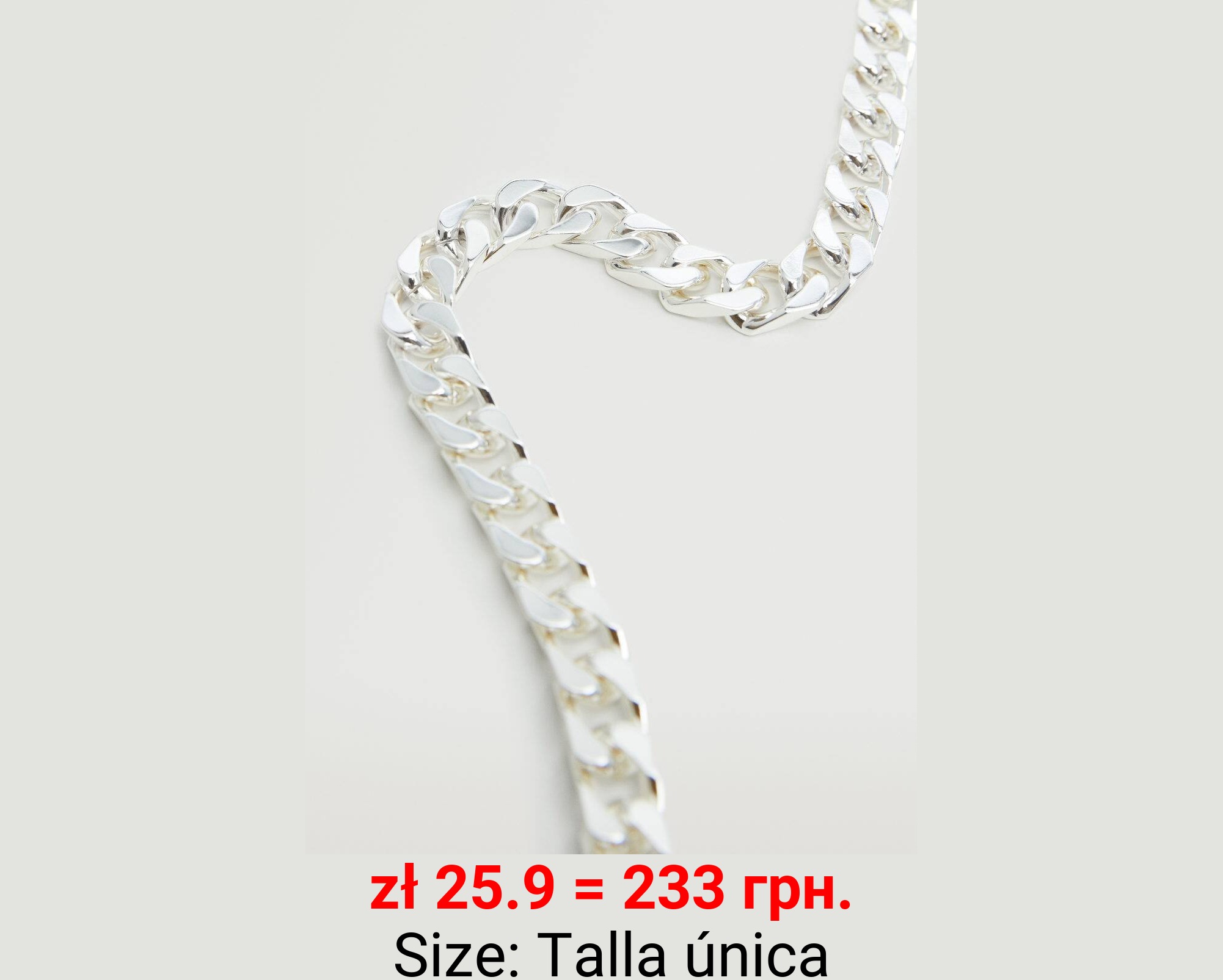 Collar cadenas eslabones