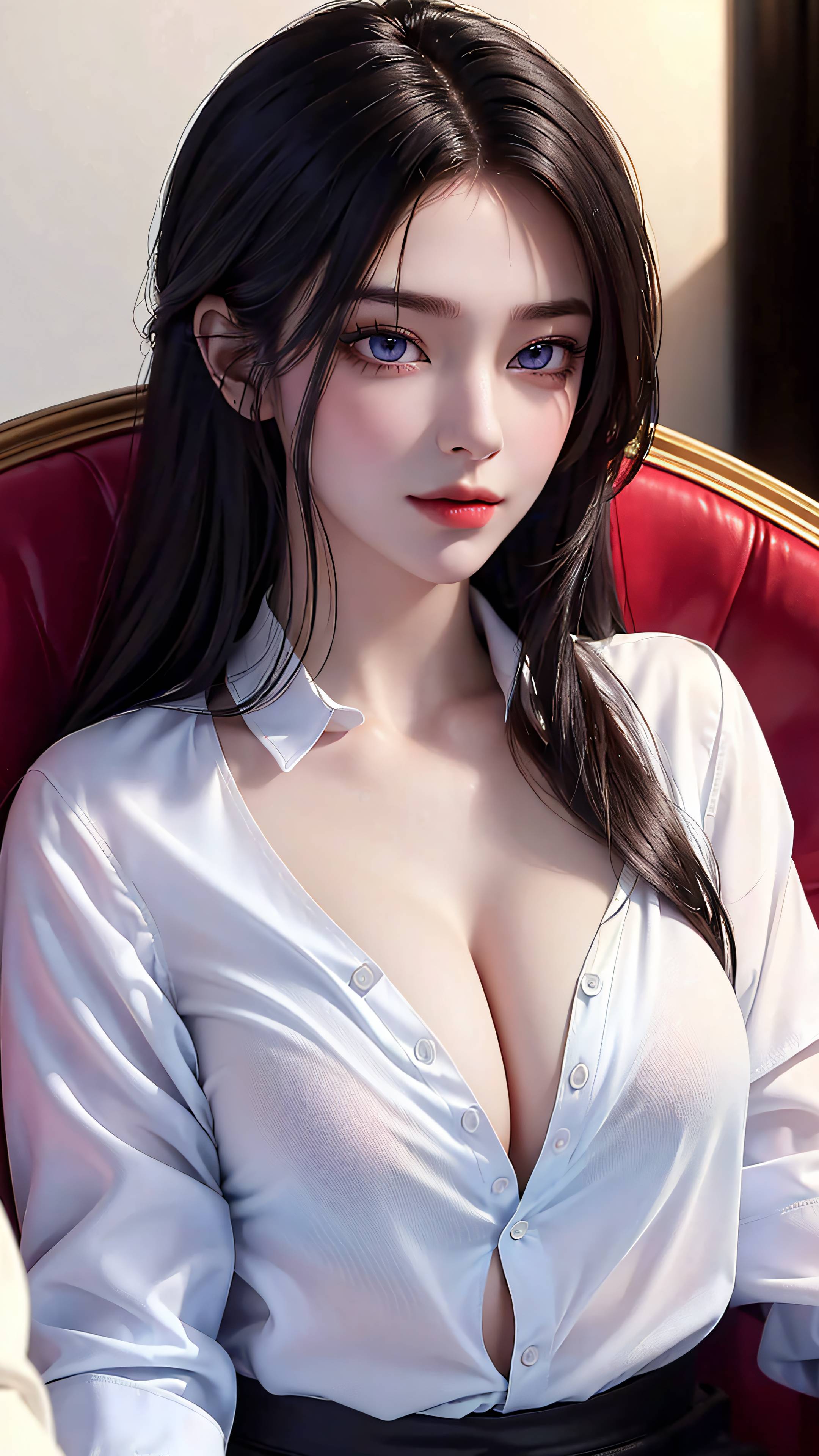图片[9]-完美世界-月婵 白色衬衫-六色网
