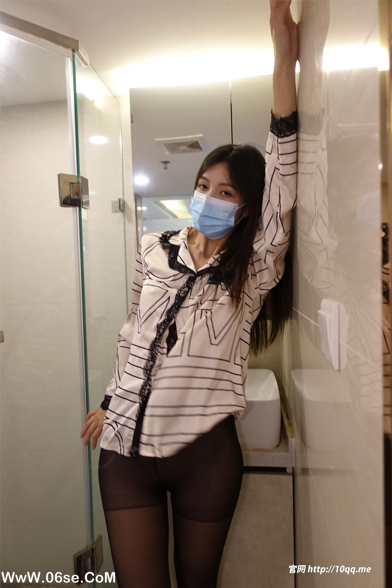 图片[10]-[ROSI写真]口罩系列 2023.07.15 NO.2589-六色网