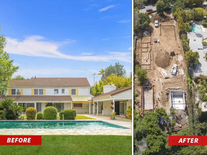 Betty White's Longtime Home Demolished, New Owners Start Building ...