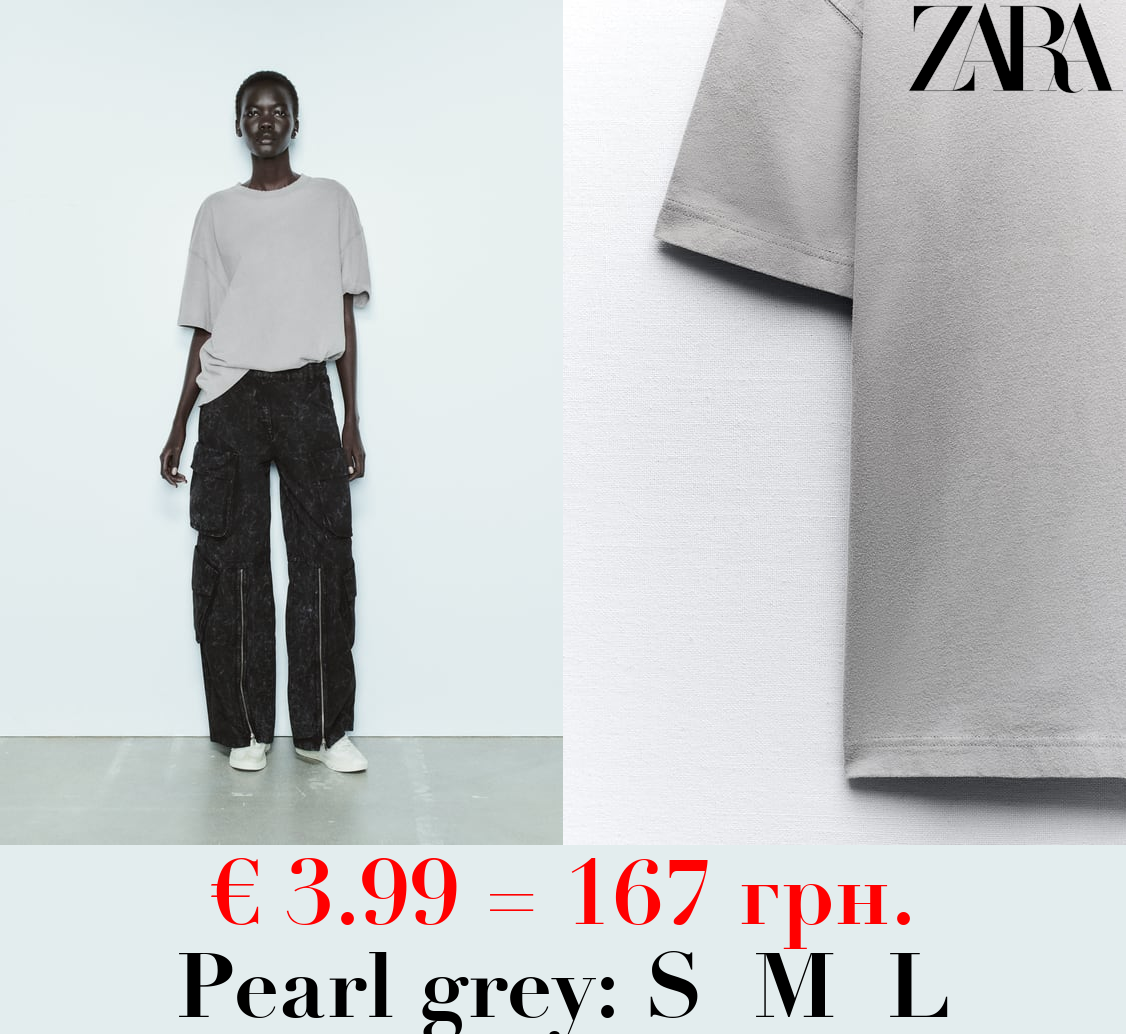 FADED-EFFECT T-SHIRT