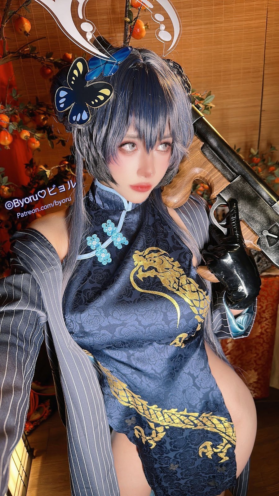 Cosplay 萝莉Byoru 竜華キサキ Kisaki Ryuuge 43