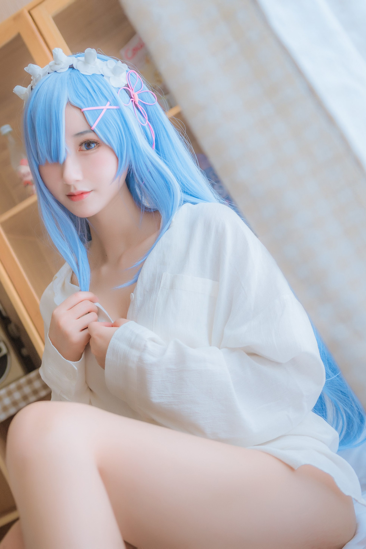 Cosplay 羽生三未图集 蕾姆 27