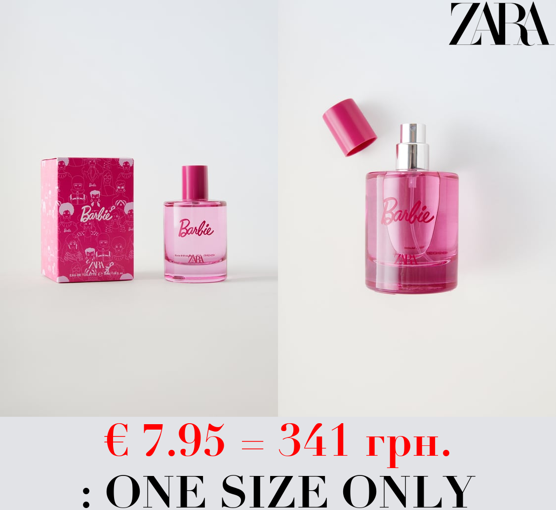 ZARA BARBIE™ MATTEL EAU DE TOILETTE 50ML (1.69 FL. OZ).