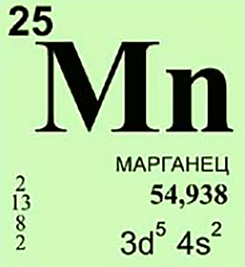 Марганец формула элемента марганца. Электронная формула марганца в химии. Марганец в периодической системе. Марганец химический элемент формула.