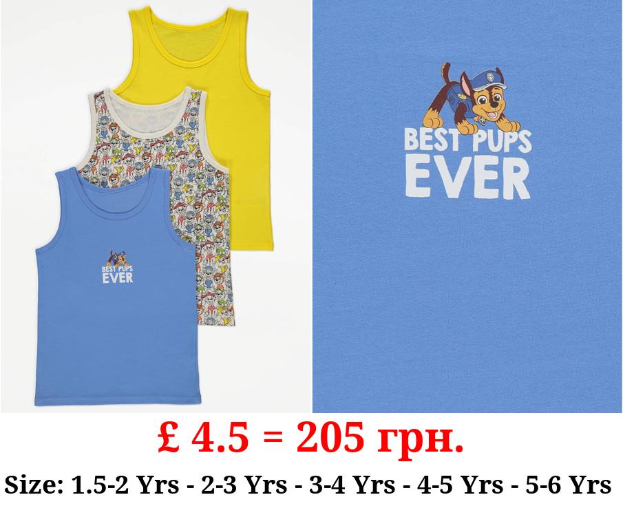 PAW Patrol Character Vests Blue 3 Pack