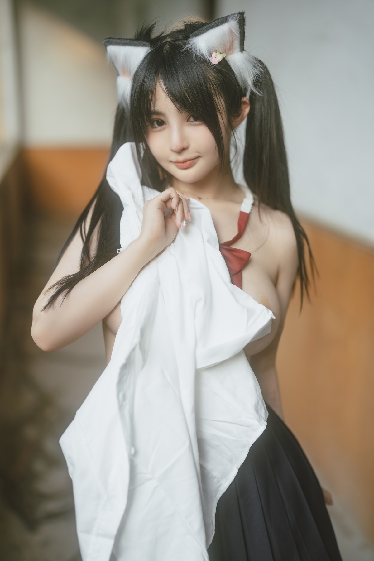 桜井宁宁 Cosplay 废墟jk 33