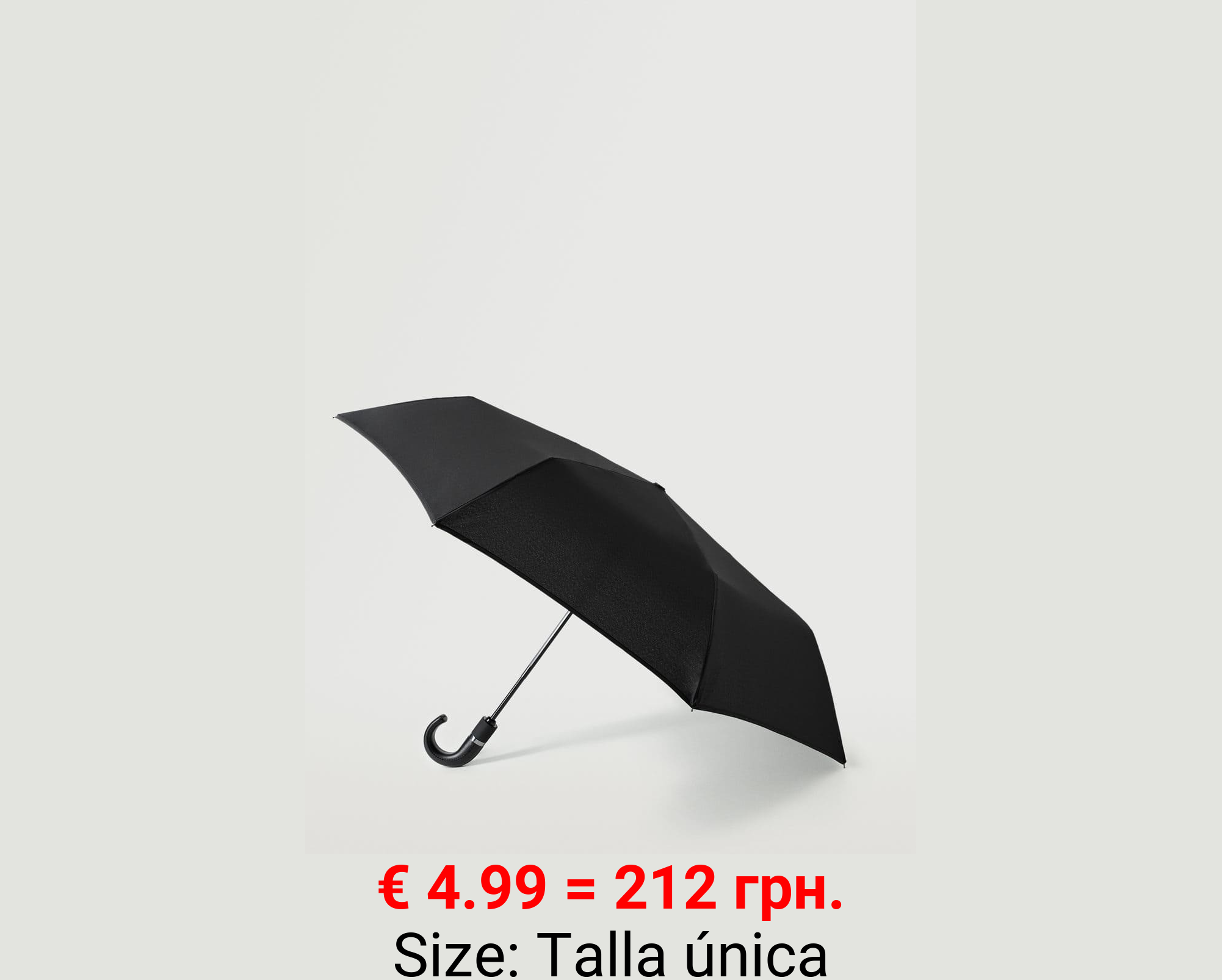Paraguas plegable liso