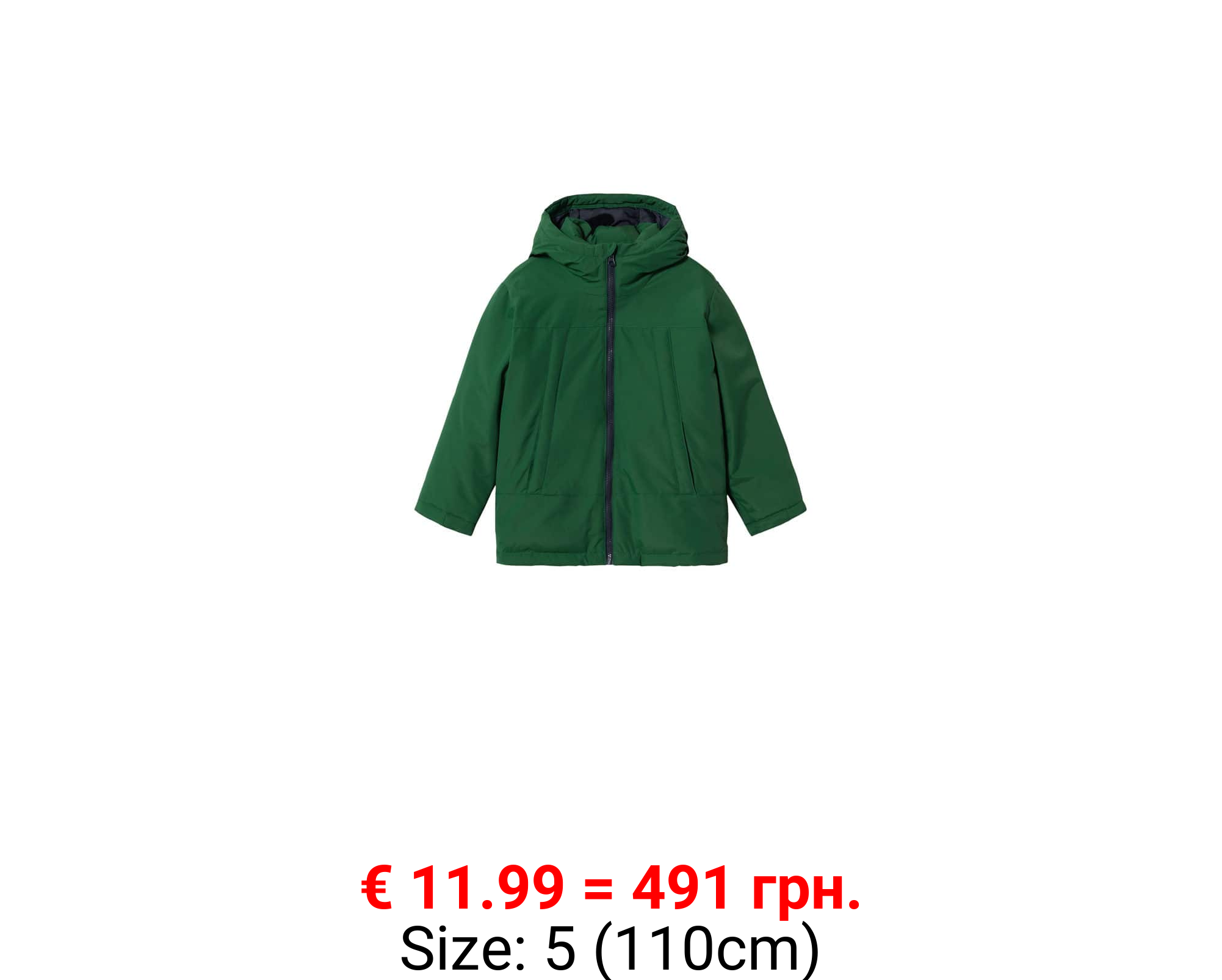 Anorak acolchado capucha