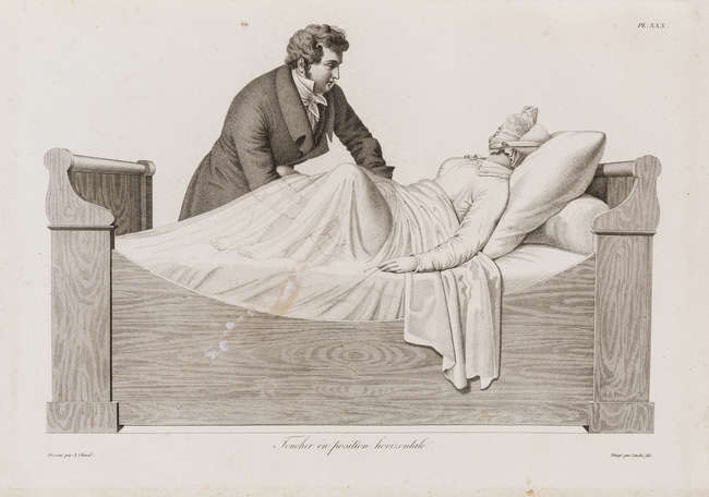 Fransız Jinekolog Jacques Pierre Maygrier'ın Kadın Anatomisi İle İlgili Kitabından Kesit, Kendisi İlk Vibratörü Bulan & Histeri Tedavisinde Kullanan Hekimdir