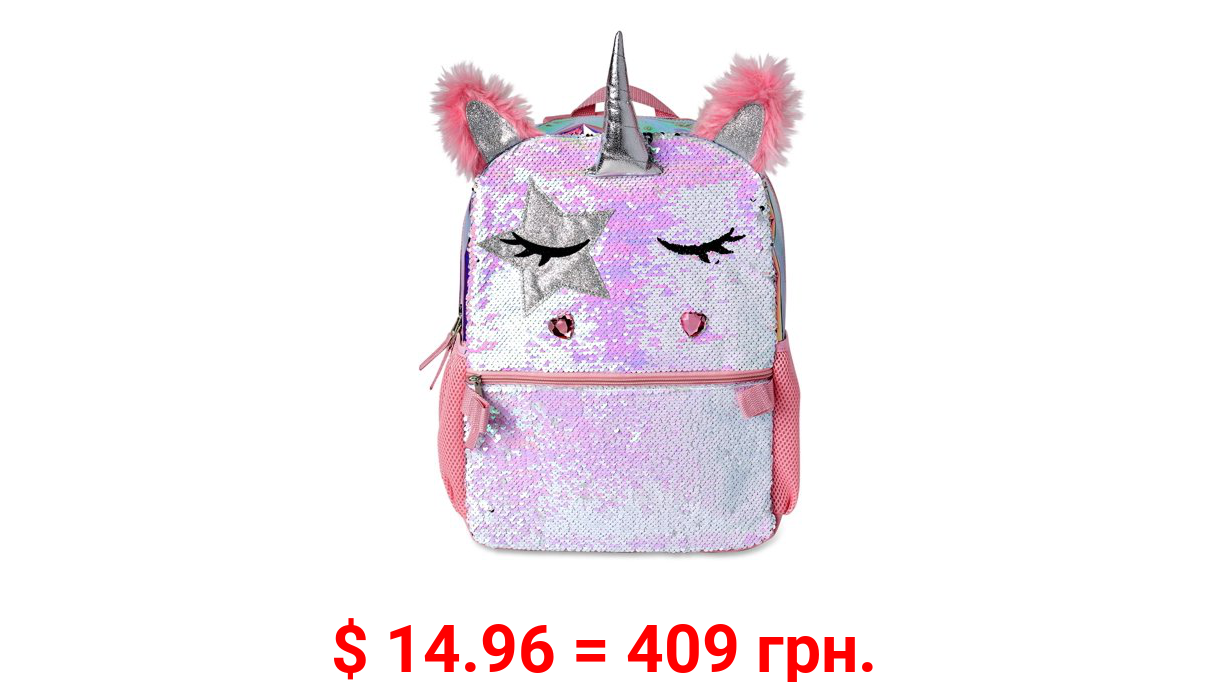 Wonder Nation Unicorn Queen Backpack with Lunch Bag