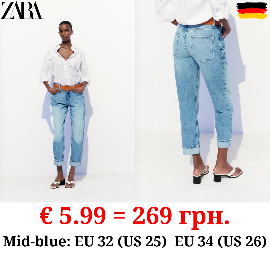 Z1975 MID-RISE BOYFRIEND JEANS