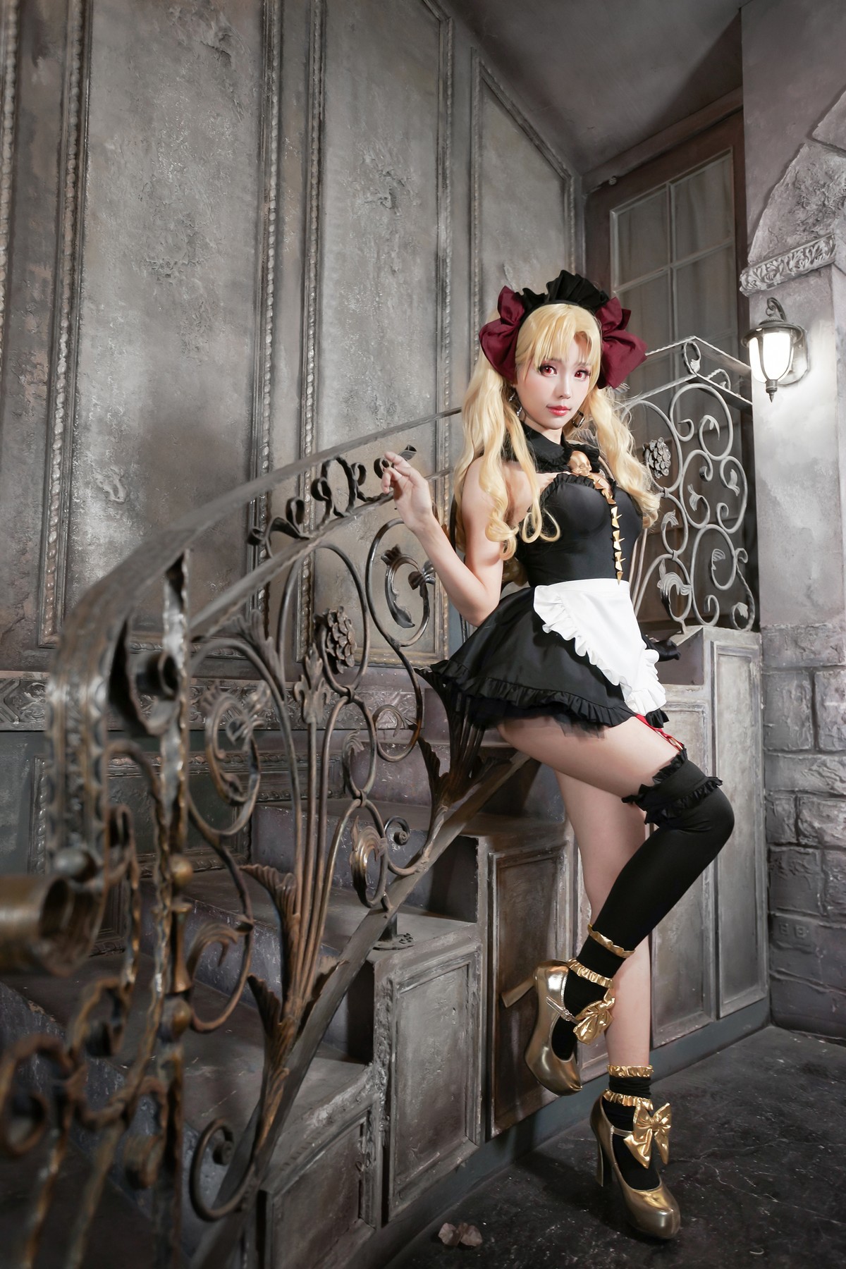 Cosplay ElyEE子 远坂凛 女仆 25