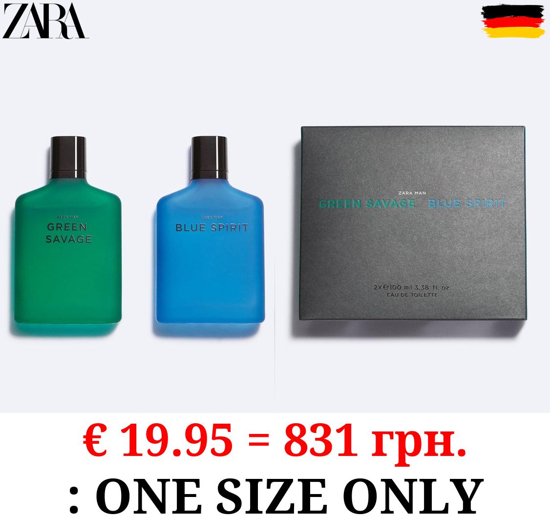 GREEN SAVAGE + BLUE SPIRIT EDT 100 ML / 3.38 oz