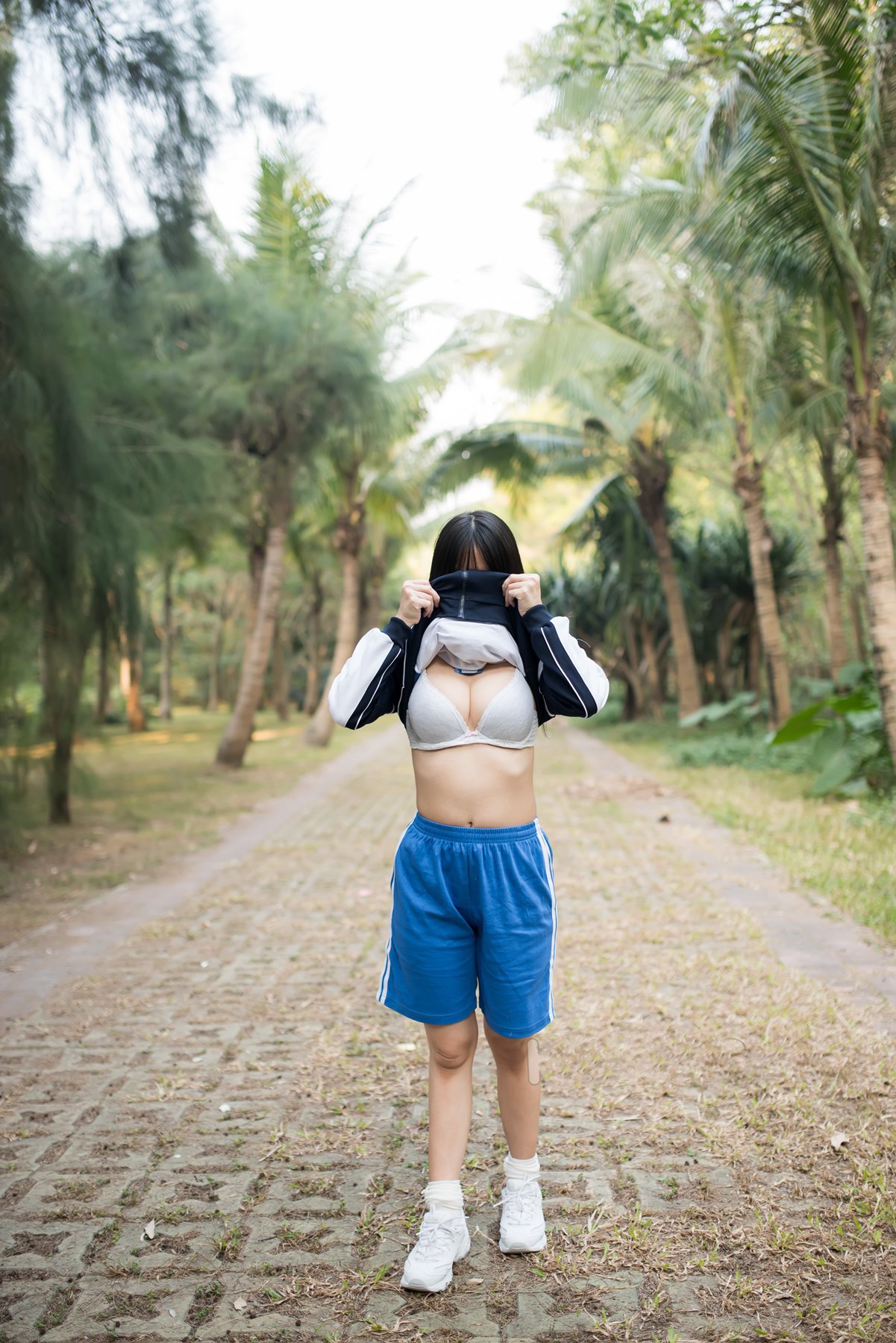 室外校服無聖光套圖 7
