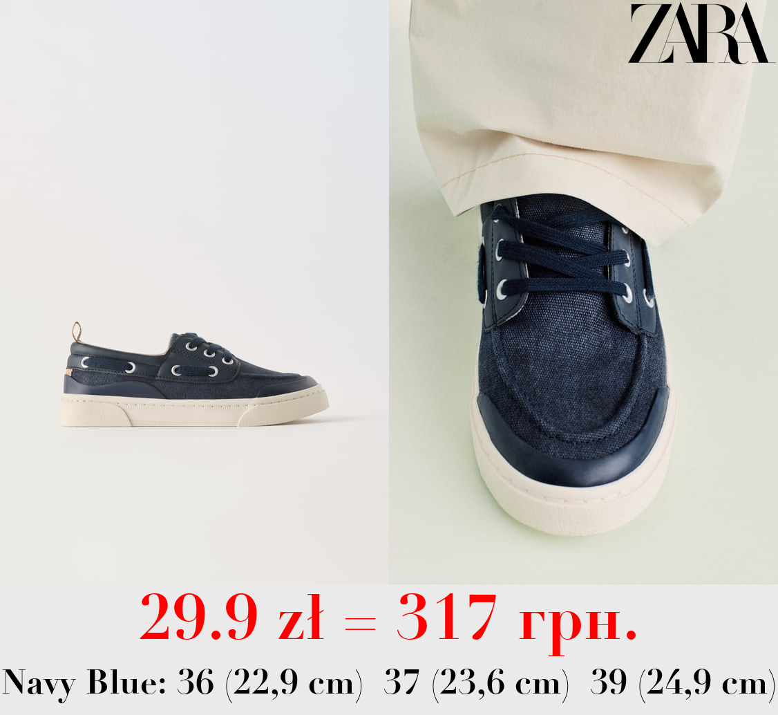 SPORTY DECK SHOES