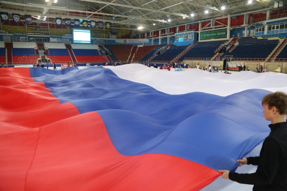 Хабаровск поддержал национальную олимпийскую сборную России