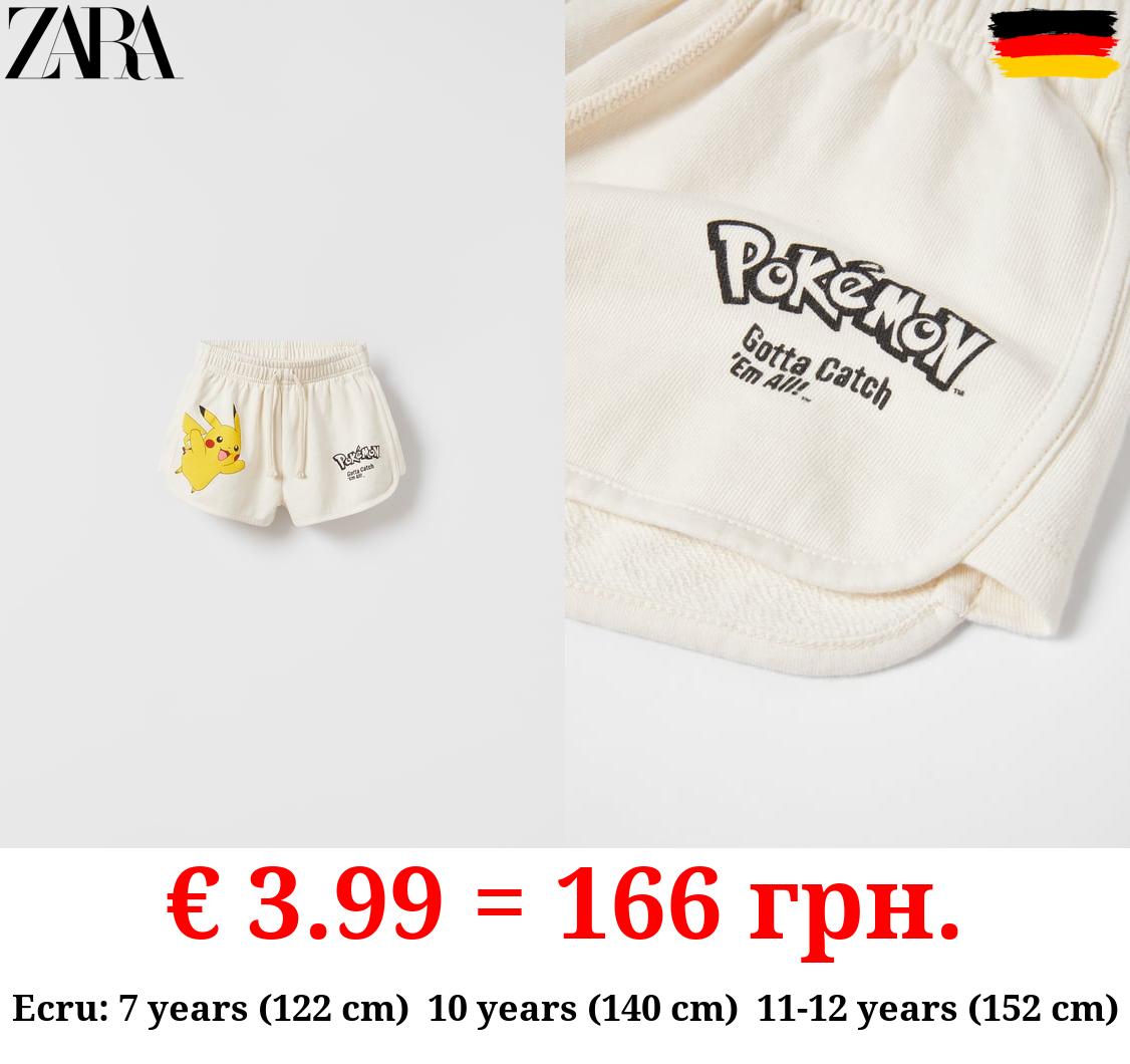 PIKACHU POKÉMON ™ © NINTENDO BERMUDA SHORTS