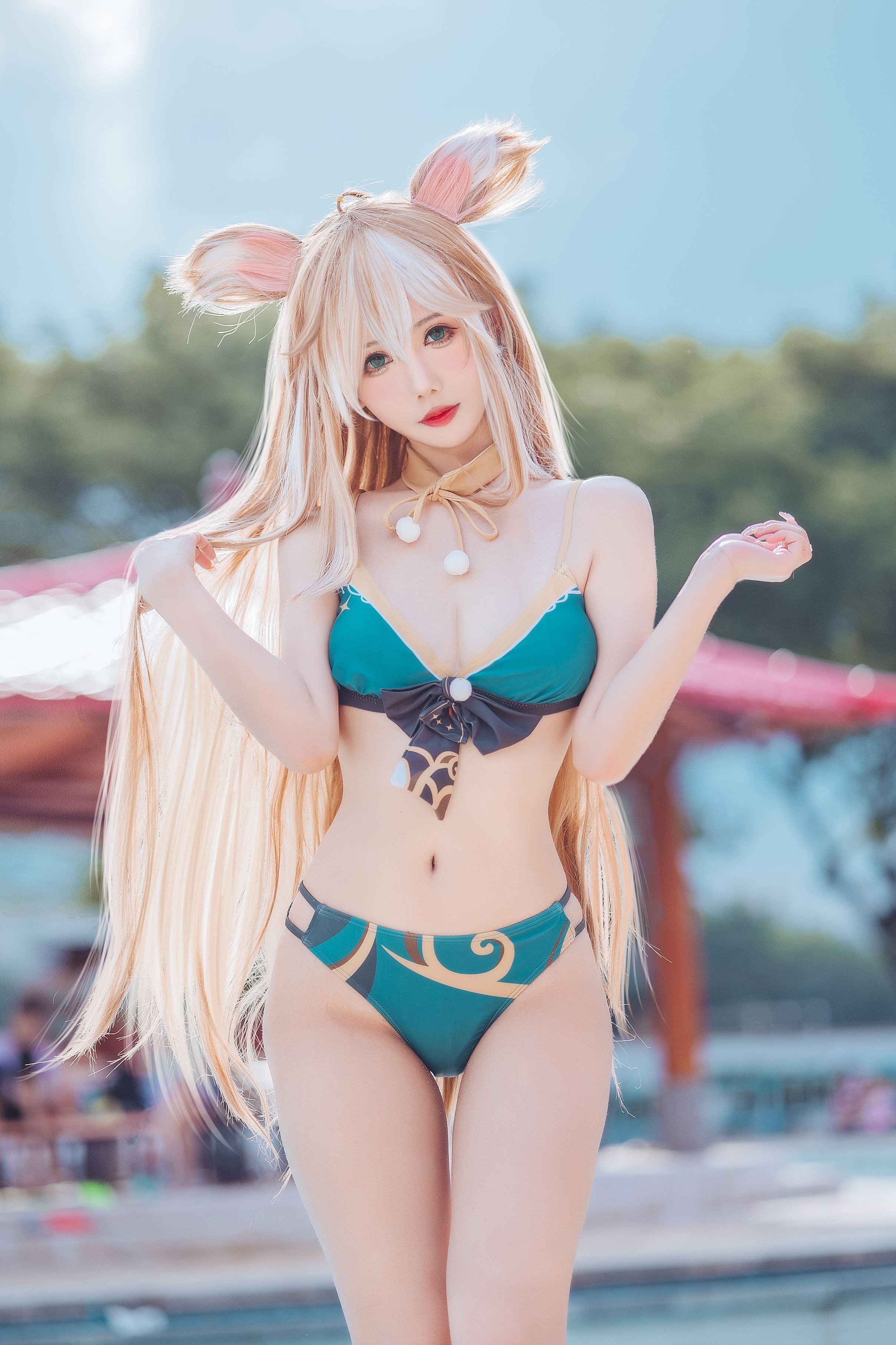 仙女月 希娜小姐泳装 6