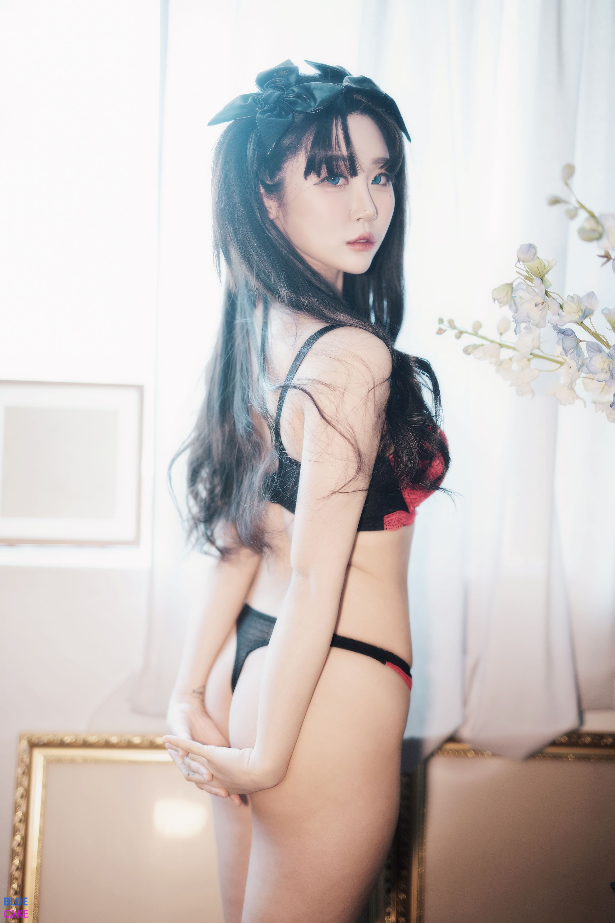 Bomi (보미) - NO.015 [BLUECAKE] &Zia (지아) Fate Saber x Thosaka Rin -Lingerie ver [128P-1.65GB] 74