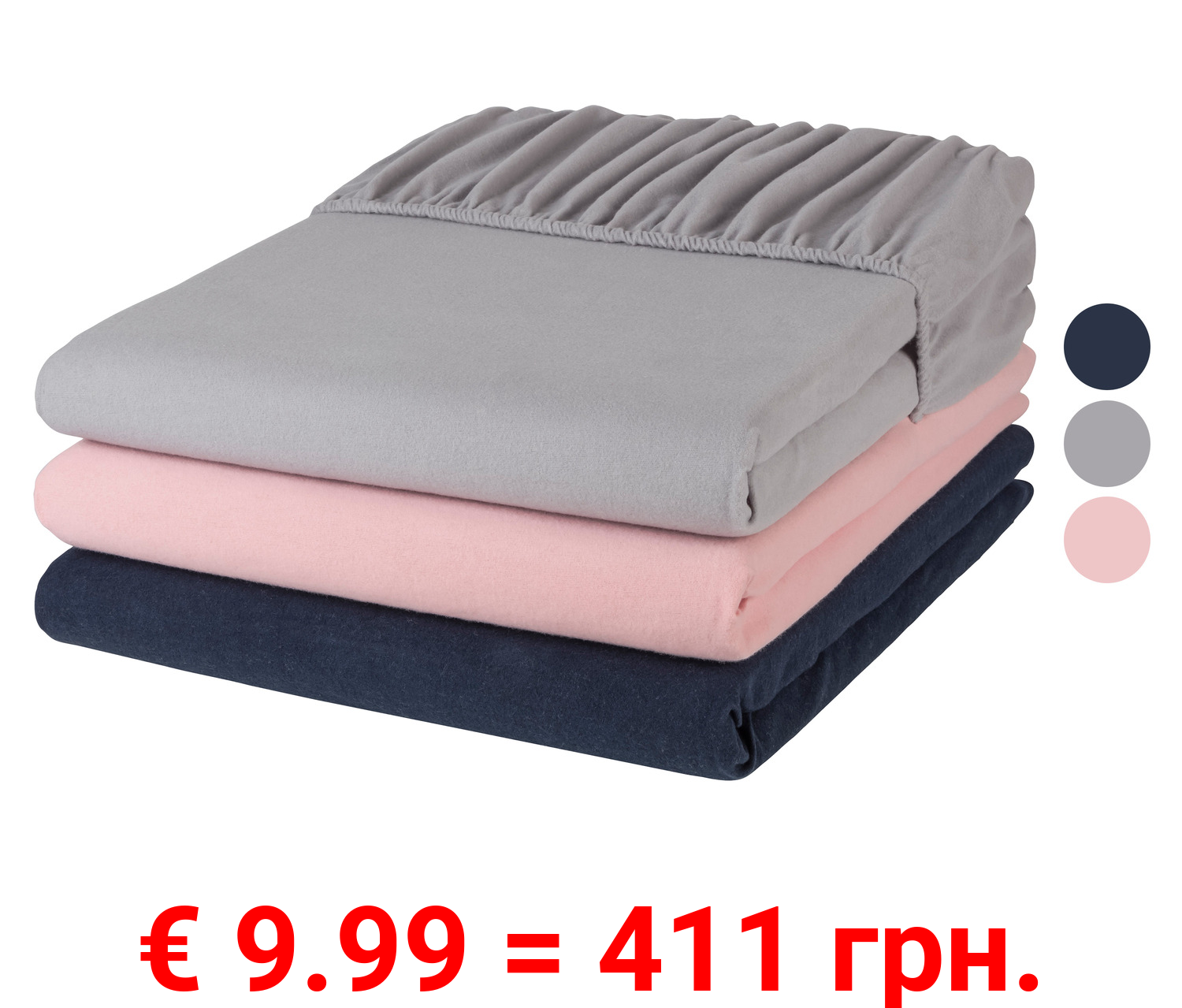 LIVARNO home Feinbiber Spannbettlaken, 140-160 x 200 cm