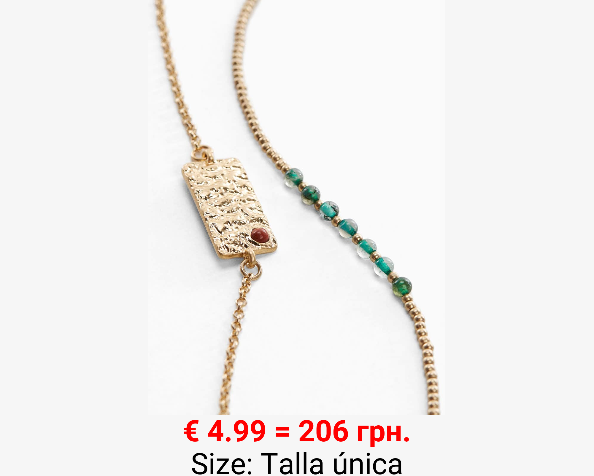 Pack 2 pulseras abalorios