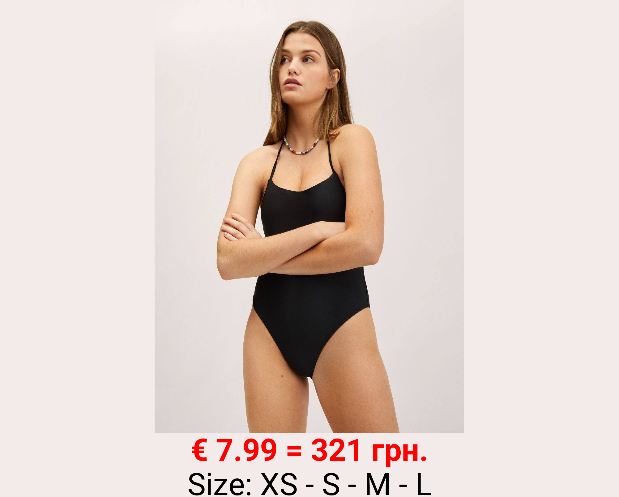 Bañador espalda abierta