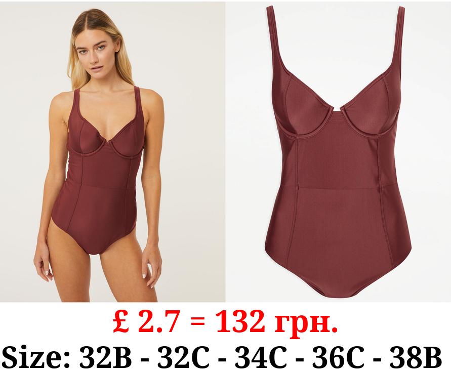 Chocolate Shaping Swimsuit